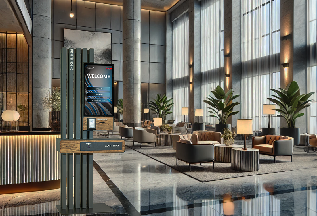Real Wood in Hotel Kiosks - What Benefit Can It Bring?